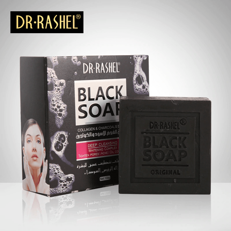 CHARCOAL BLACK SOAP, 100g