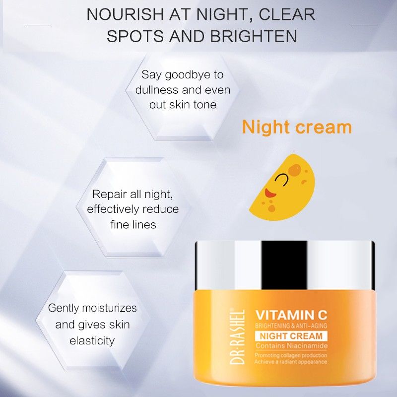 Dr Rashel Vitamin C Night Cream, 50g