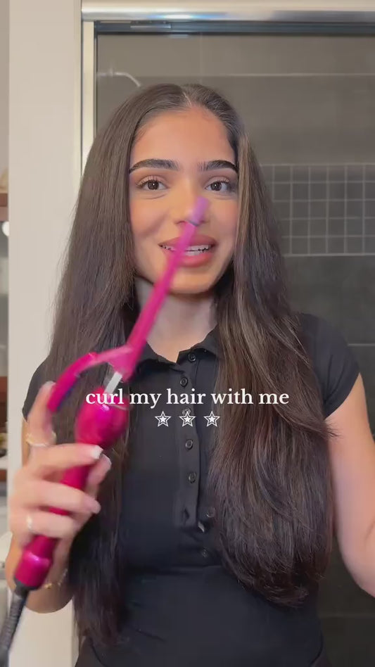 Small Curling Iron 3/8 Inch Thin Hair Curling